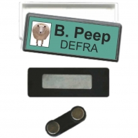 Small Name Badge (magnetic)