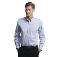 Kustom Kit Long Sleeve Oxford Shirt (cols)