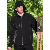 Gannet EarthPro® Recycled Hooded Softshell Jacket (XS-5XL)