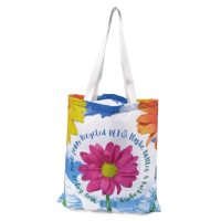Recycled PET full colour tote bag