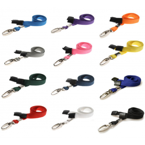 Plain stock unprinted lanyards - NOW RECYCLED